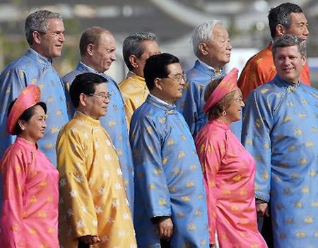 最炫民族風(fēng)：APEC晚宴上的領(lǐng)導(dǎo)人服裝大盤點(diǎn)